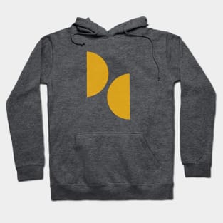 Half Moon Geometric in Mustard Hoodie